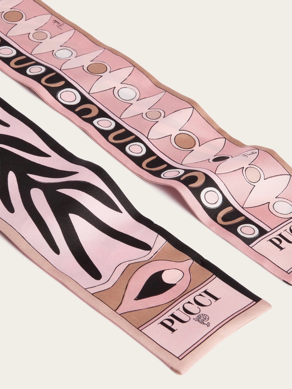 Emilio Pucci Silk Twill Scarf - Picture 3 of 4